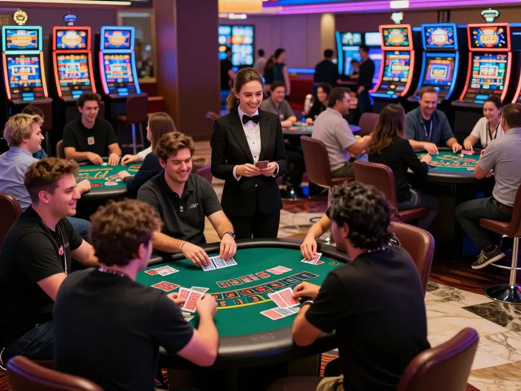 Experience the thrill of winning at Trang chủ Dwin's vibrant casino floor, where strategy meets excitement.
