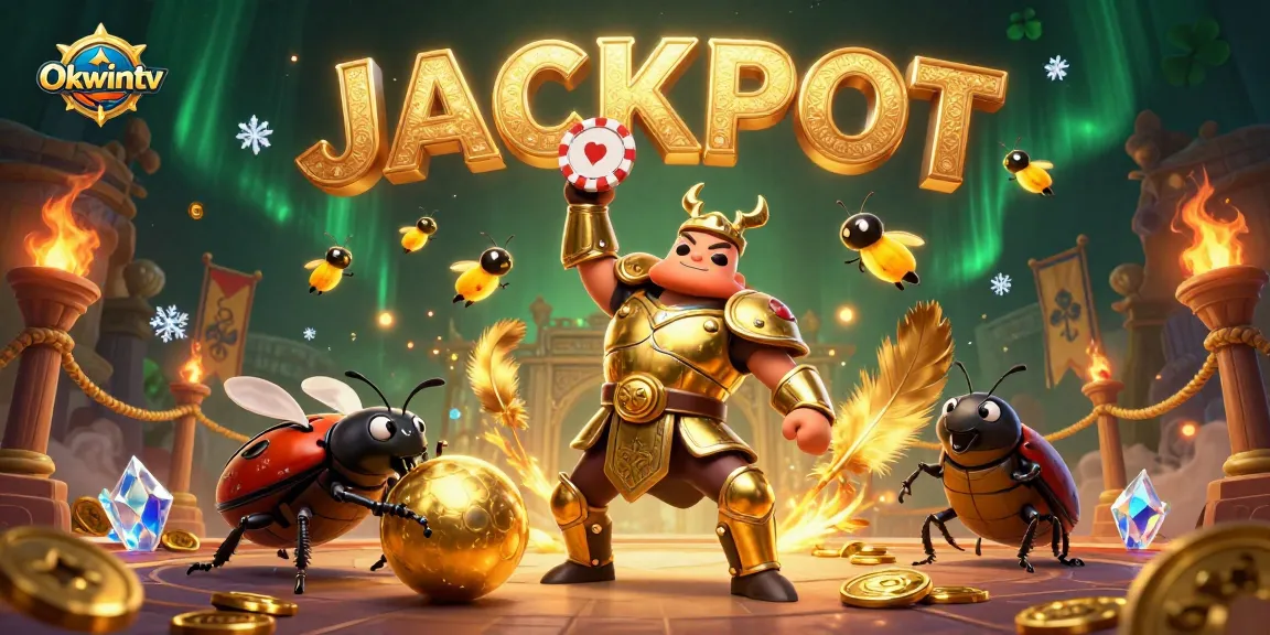 Experience exciting betting actions with Okwintv, featuring heroes in a captivating casino scene.
