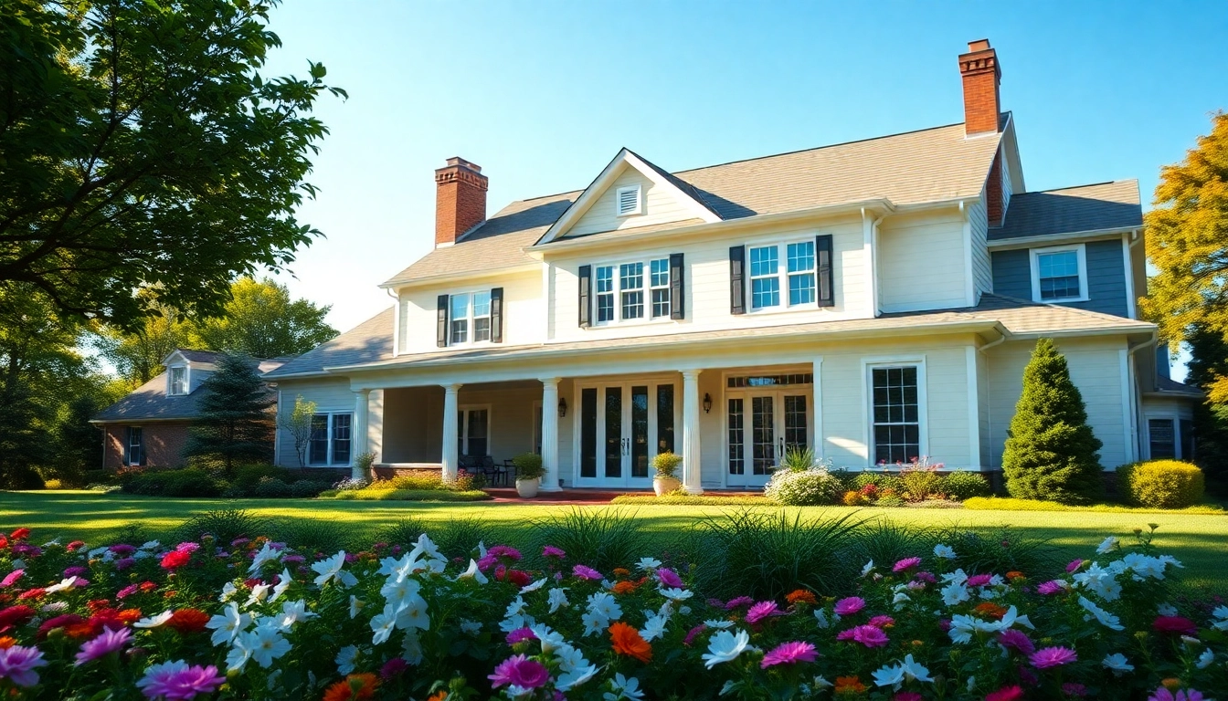Addition to a colonial home showcasing classic and modern design elements.