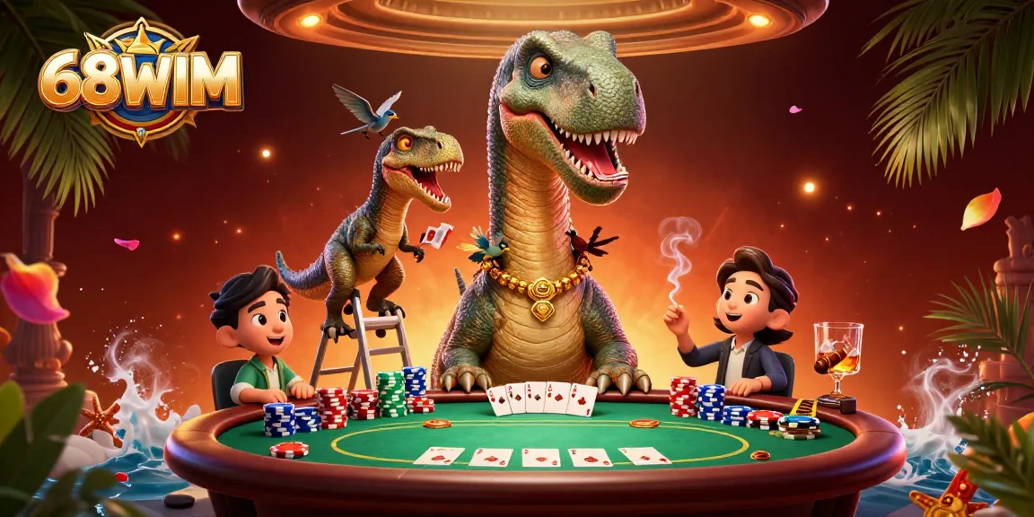 Experience thrilling adventures at 68WIM with engaging poker games, dynamic characters, and casino excitement.