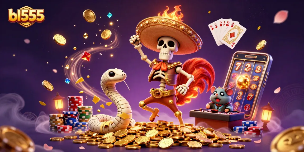 Experience exciting games at bl555 featuring dynamic characters and vibrant casino elements.