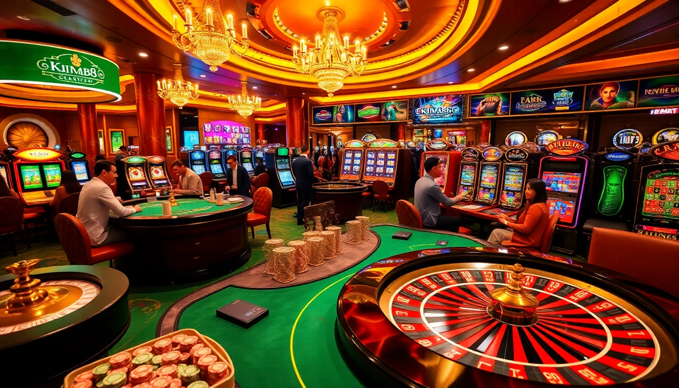KIM88 com offers an elegant casino atmosphere with engaging games, ideal for both new and experienced gamblers.