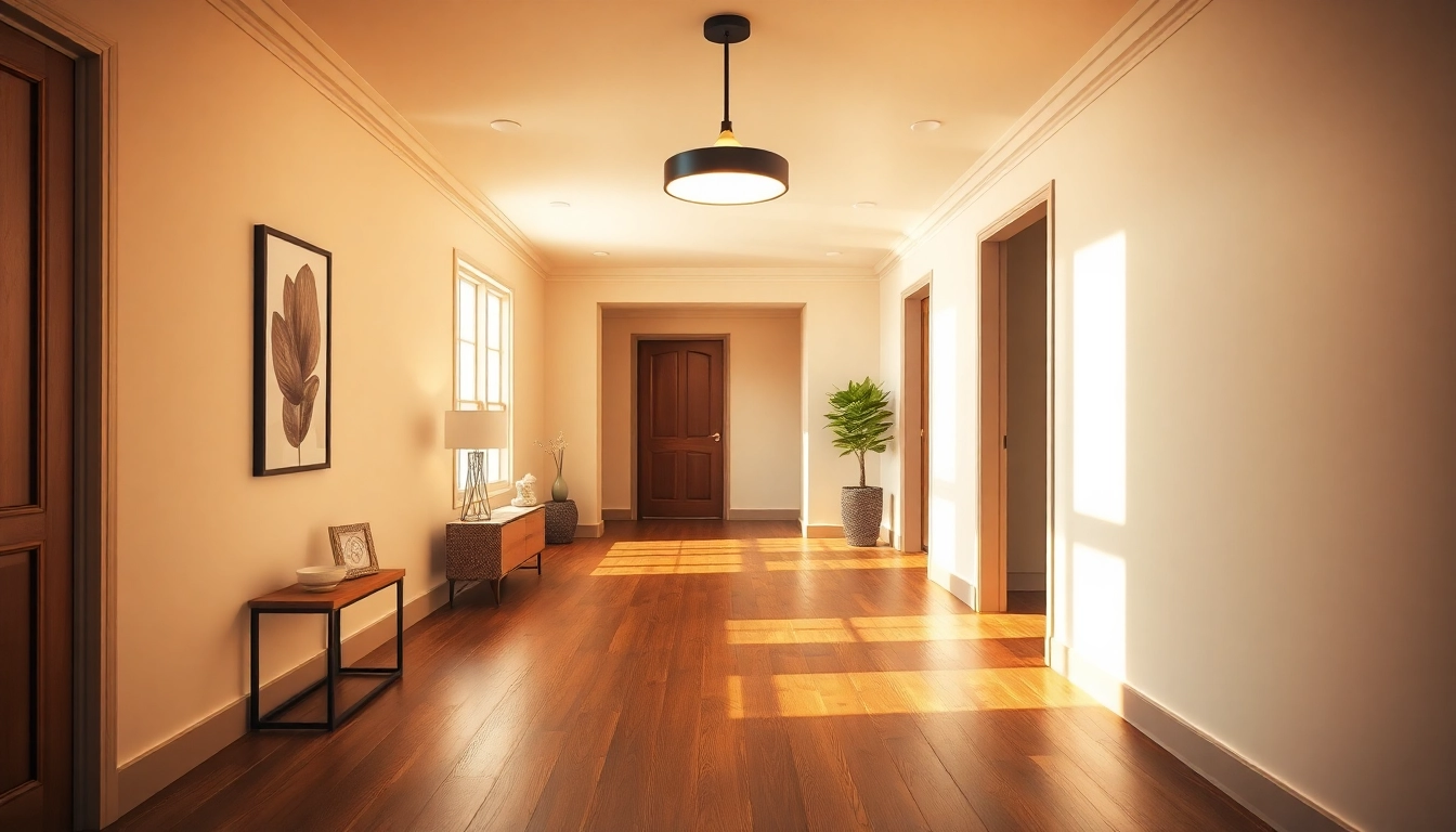 Illuminate your space with stylish hallway lighting fixtures that enhance modern home interiors.