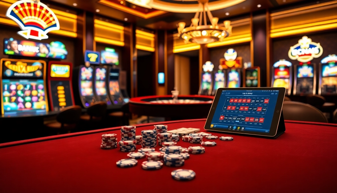 Experience the excitement at nhà cái vz99 with vibrant casino games and a luxurious atmosphere.
