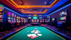 Experience BK860S's engaging online gambling platform with vibrant casino elements.